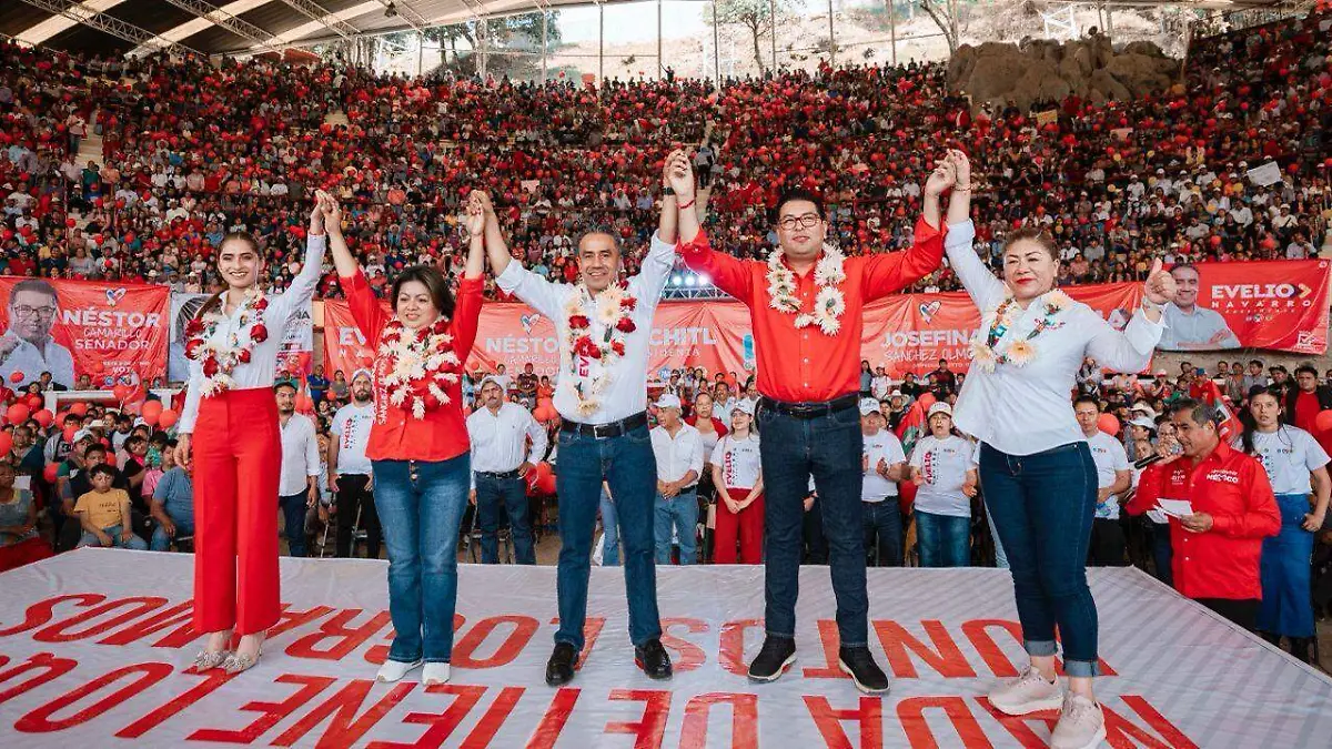 velio Navarro confirmó que será él quien obtenga la victoria en la próxima elección el 2 de junio.